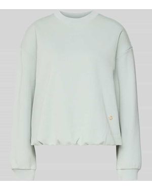Joop! Sweatshirt mit Knopfleiste Modell 'Tessina' - Grau
