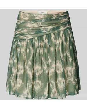 Ba&sh Minirock Mit Gelegten Falten Modell 'Mina' - Grün