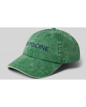 SELECTED Basecap aus reiner Bio-Baumwolle Modell 'WINSTON WASHED' - Grün