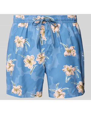 Quiksilver Badehose mit elastischem Bund - Blau