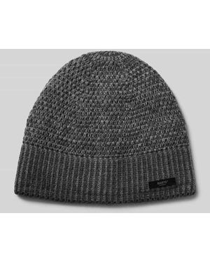 Barts Beanie Mit Label-Detail Modell 'Noar' - Grau