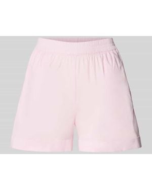 Rich & Royal Shorts mit elastischem Bund - Pink