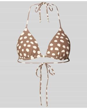 Barts Bikini-Oberteil mit Neckholder Modell 'Dauna' - Weiß