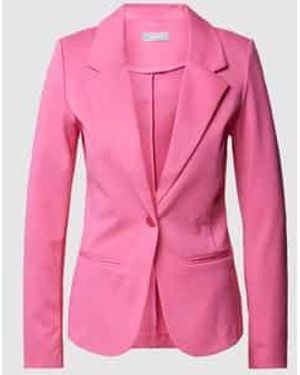 Fransa Blazer Met Paspelzakken - Roze