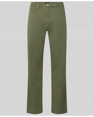 Paul Smith Straight Fit Jeans aus elastischem Baumwoll-Mix - Grün