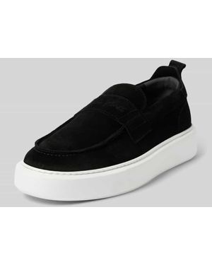 Antony Morato Loafers mit Label-Detail Modell 'ROWAN' - Schwarz