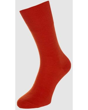 FALKE Socken Aus Schurwollmischung Modell 'Airport Sock' - Rot