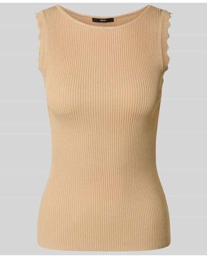 Zero Tanktop in Strick-Optik - Natur