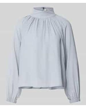 DRYKORN Regular Fit Blouse Met Zijde, Model 'Dumonda' - Blauw