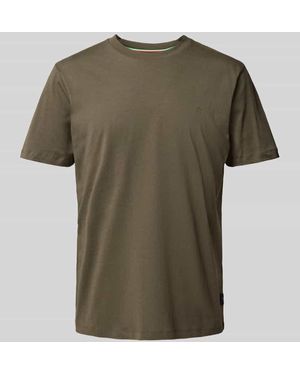 Replay T-Shirt mit Logo-Print - Grün