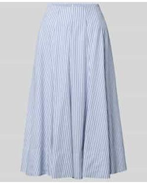 GANT Midi Rokken - Blauw