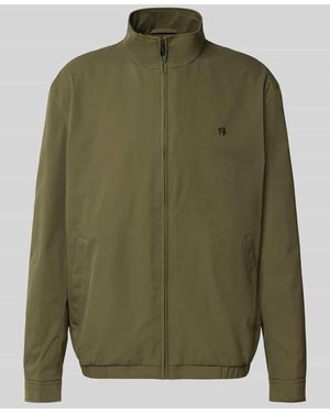 BOSS Regular Fit Blouson mit Stehkragen Modell 'Carvo' - Grün