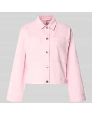 Soya Concept Regular Fit Jeansjack Met Borstzakken Model 'Bess' - Roze