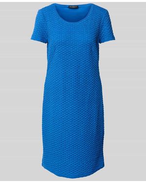 Betty Barclay Knielanges Kleid mit Rundhalsausschnitt - Blau