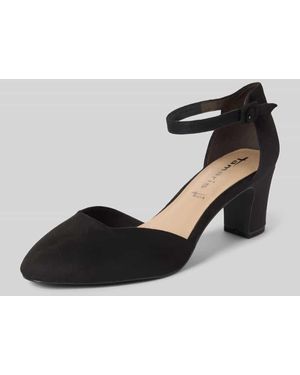 Tamaris Pumps mit Blockabsatz - Schwarz