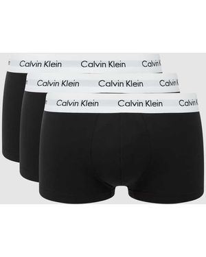 Calvin Klein Trunks Im 3Er-Pack - Schwarz