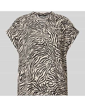Zero Regular Fit Bluse aus reiner Viskose - Weiß