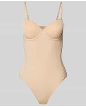 BOSS Body Met Haakjessluiting - Naturel