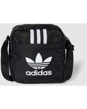 adidas Originals Umhängetasche mit Label-Print - Schwarz