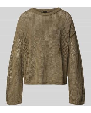 BOSS Loose Fit Pullover aus reiner Baumwolle Modell 'C_FARDE' - Grün