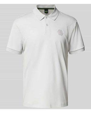 BOSS Regular Fit Poloshirt aus reiner Baumwolle Modell 'POLO FUTURE' - Weiß
