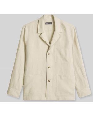 Marc O' Polo Regular Fit Sakko aus reinem Leinen - Natur