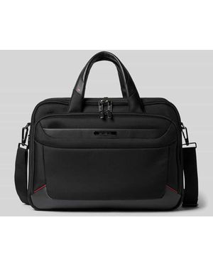 Samsonite Laptoptasche mit Tragehenkeln Modell 'Pro-DLX 6' - Schwarz
