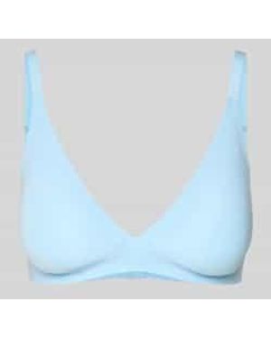 Sloggi Bralette Met Push-Up-Effect Model 'Zero Feel' - Blauw