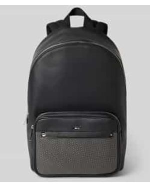 BOSS Rugzak Met Label - Zwart