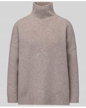 Weekend by Maxmara Loose Fit Pullover aus reiner Wolle Modell 'BORGIA' - Grau