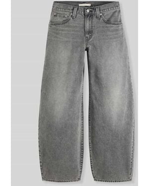 Levi's Baggy Jeans aus reiner Baumwolle Modell 'MIDDY BALLOON' - Grau