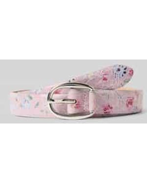 WEINMANN Riem Met Bloemenprint - Roze