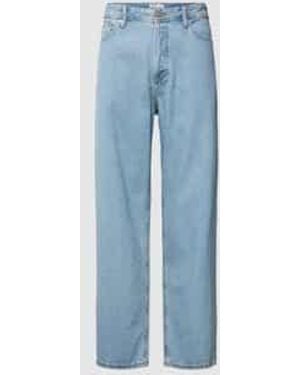Jack & Jones Jeans Met 5-Pocketmodel, Model 'Alex' - Blauw