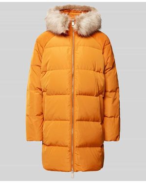 Tommy Hilfiger Steppmantel Mit Kapuze - Orange