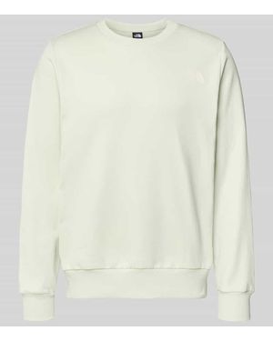 The North Face Sweatshirt mit Label-Print - Natur
