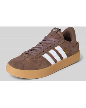 adidas Sneaker mit Logo-Prägung Modell 'VL COURT 3.0' - Braun
