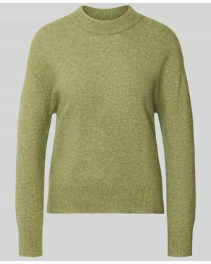 Samsøe & Samsøe Wollpullover mit Alpaka-Anteil - Grün
