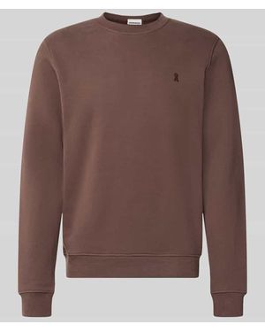 ARMEDANGELS Regular Fit Sweatshirt aus reiner Baumwolle Modell 'BAARO' - Braun