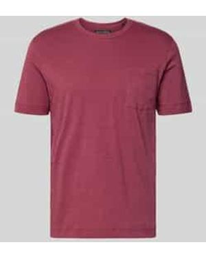 Marc O' Polo Regular Fit T-Shirt Van Puur Katoen - Roze