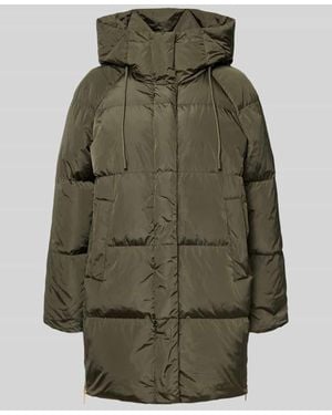 Weekend by Maxmara Regular Fit Daunenmantel mit Kapuze Modell 'NEWBEMBO' - Grün