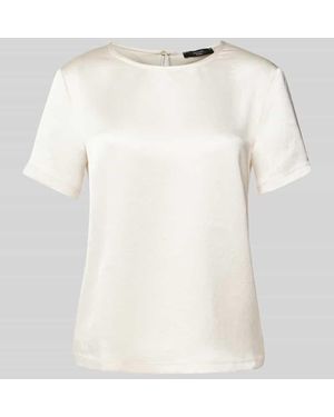 Weekend by Maxmara T-Shirt Mit Rundhalsausschnitt Modell 'Amburgo' - Natur