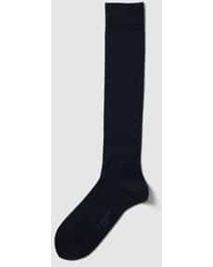 FALKE Sokken Met Logostitching - Blauw
