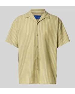 Jack & Jones Vrijetijdsoverhemd Met Knoopsluiting, Model 'Luke' - Geel