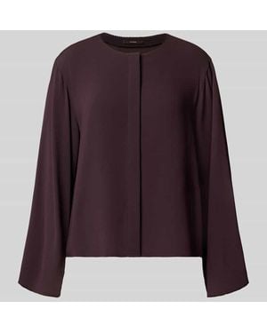 Windsor. Relaxed Fit Bluse mit Bordüre - Lila