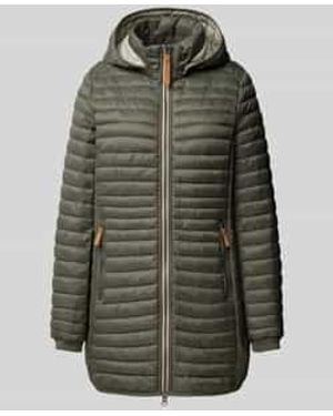Camel Active Gewatteerd Jack Met Capuchon - Groen
