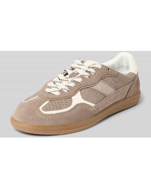 Alohas Sneaker mit Label-Prägung - Natur