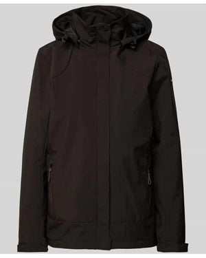 G.i.g.a. Dx Regenjacke mit Reißverschlusstaschen Modell 'GS 51' - Schwarz