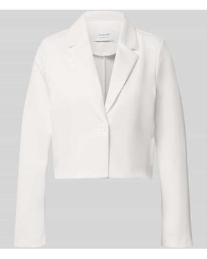 B.Young Regular Fit Blazer mit Viskose-Anteil Modell 'BYRIZETTA' - Natur