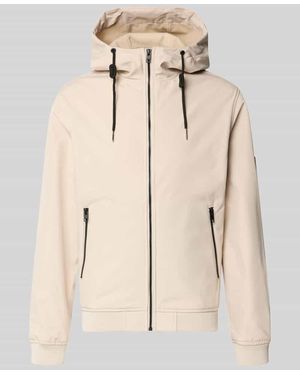 Jack & Jones Regular Fit Jacke mit Logo-Detail - Natur