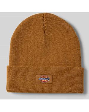 Dickies Beanie in Strick-Optik Modell 'Gibsland' - Braun